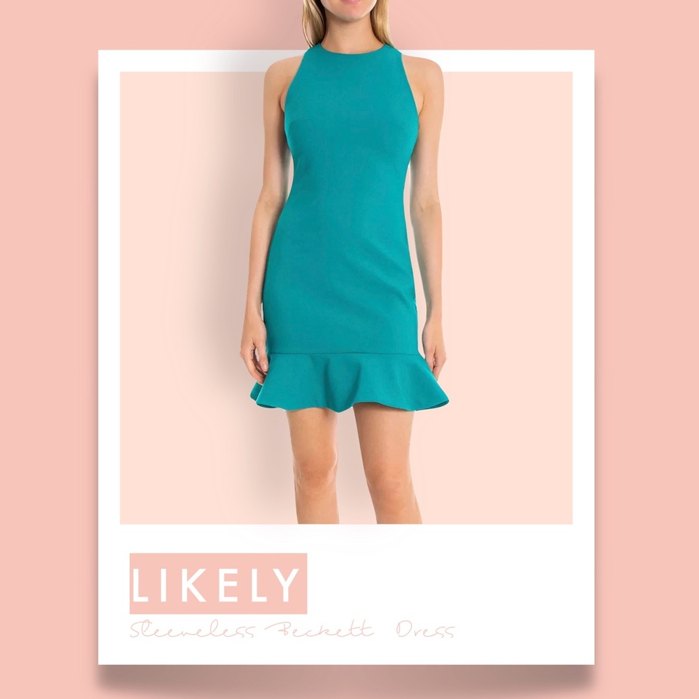 LIKELY - Sleeveless Beckett Dress - NWT